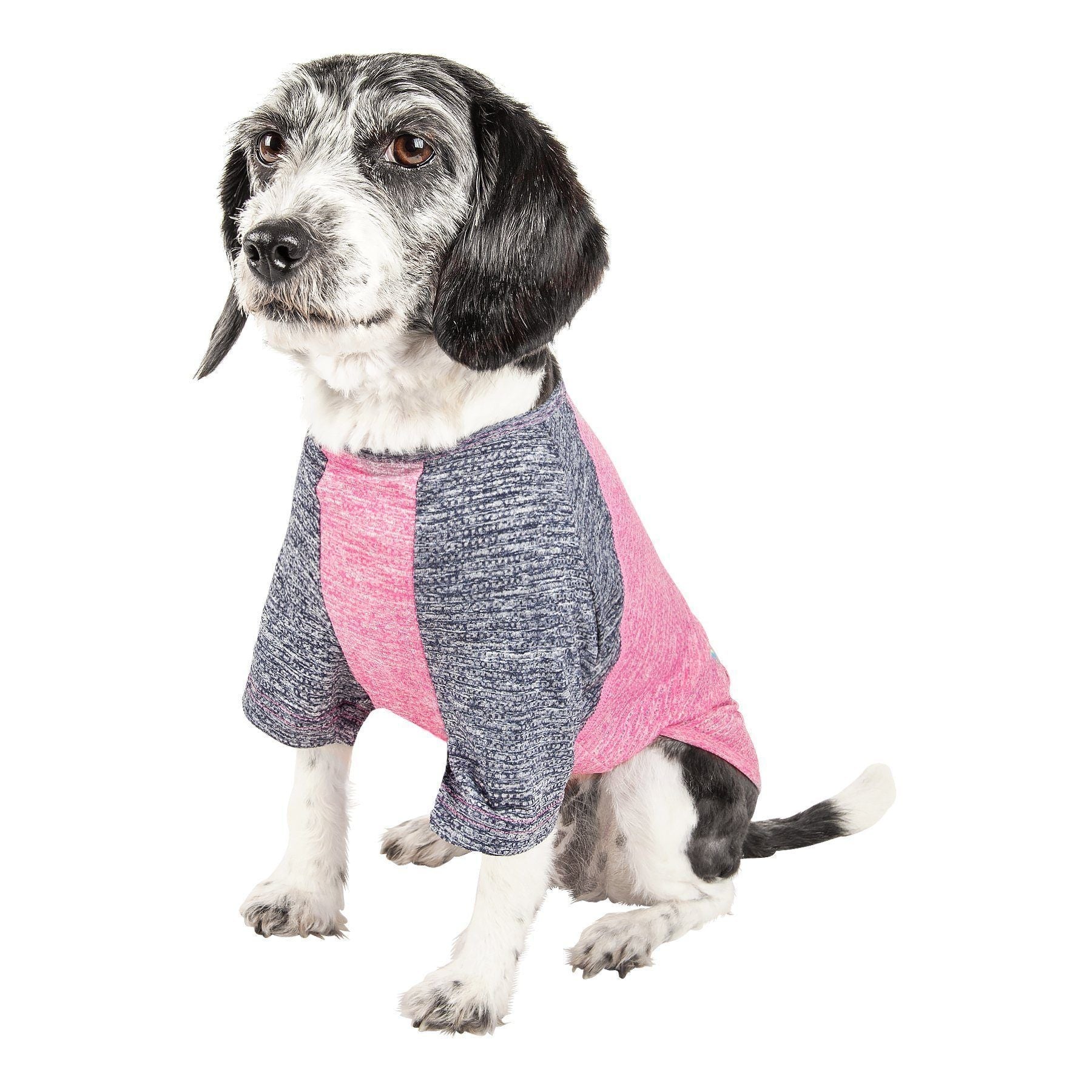Pet Life ® Active 'Hybreed' 4-Way-Stretch Fitness Performance Dog T-Shirt