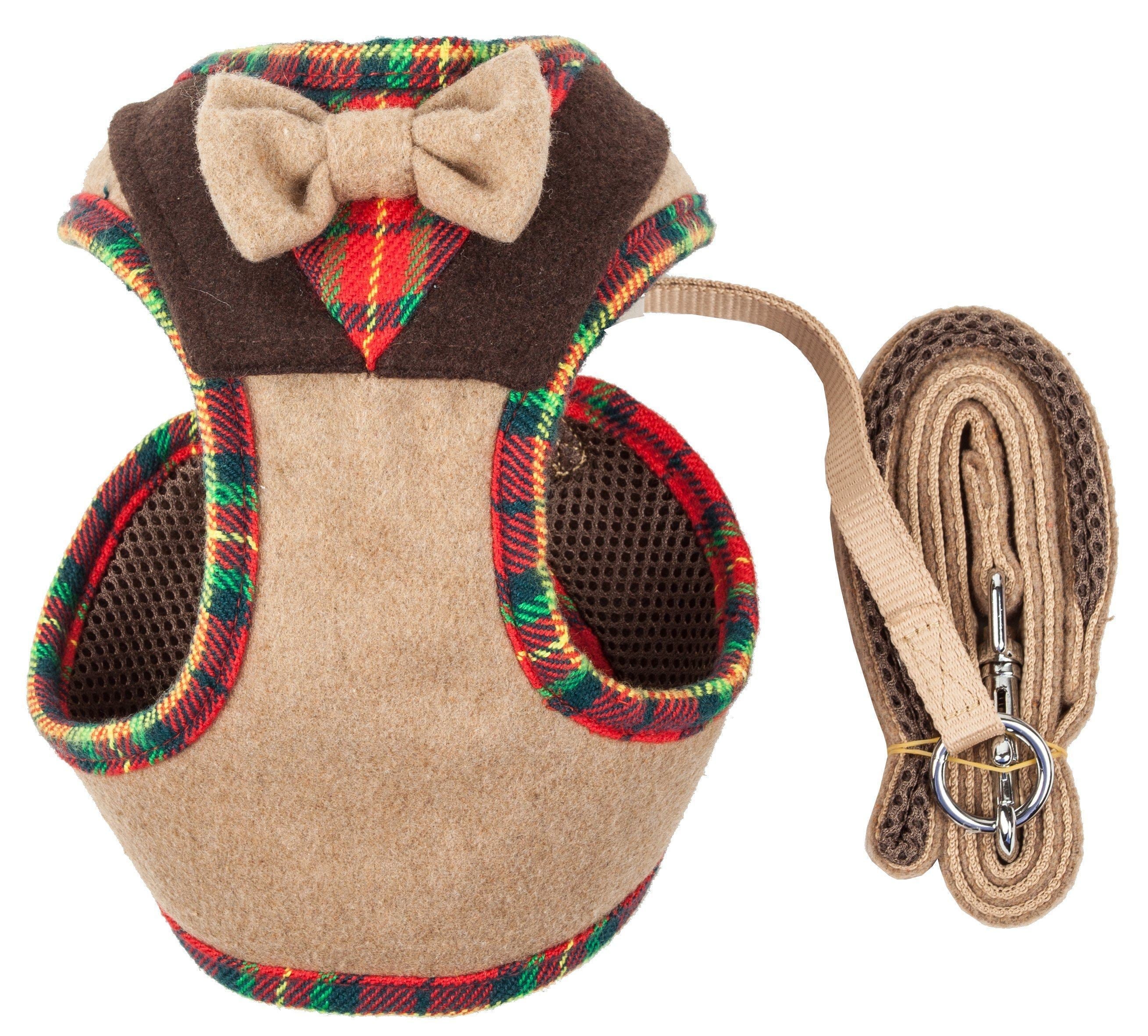 Pet Life ® Luxe 'Dapperbone' 2-In-1 Adjustable Fashion Dog Harness and Leash