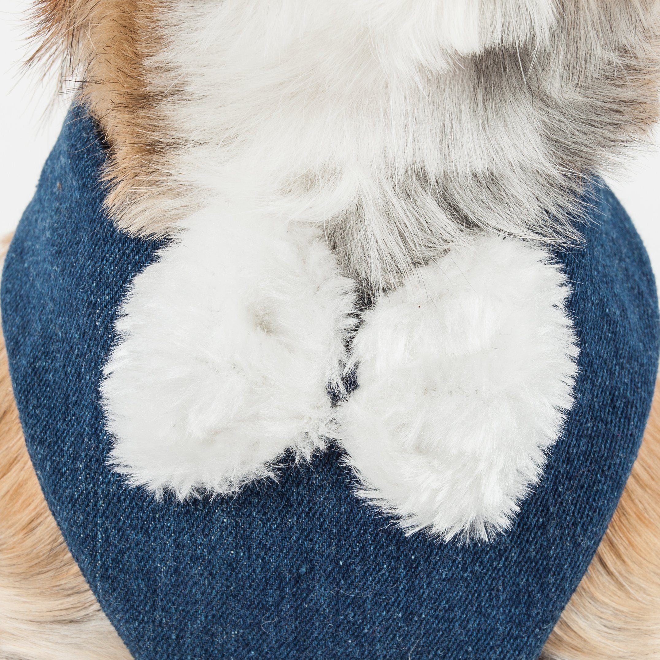 Pet Life ® Luxe 'Pom Draper' 2-In-1 Adjustable Fashion Dog Harness and Leash
